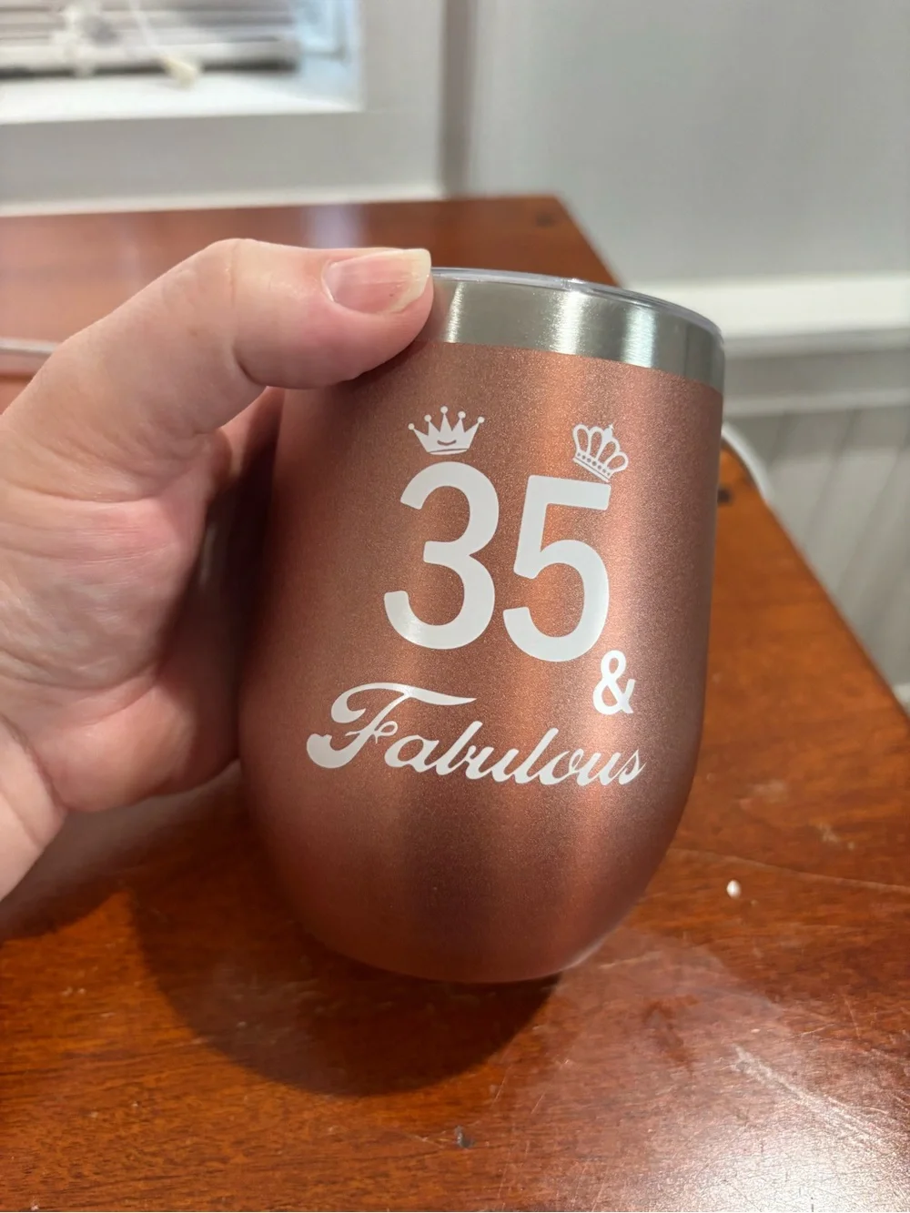 35 & Fabulous Rose Gold Gift Set by